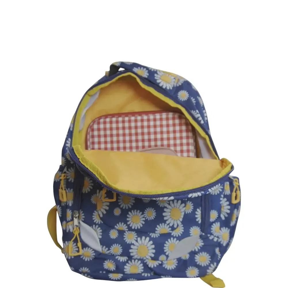 Member’s Mark Navy Daisy Backpack & Lunch Bag Set NWOT Kids Y2K Colorful School